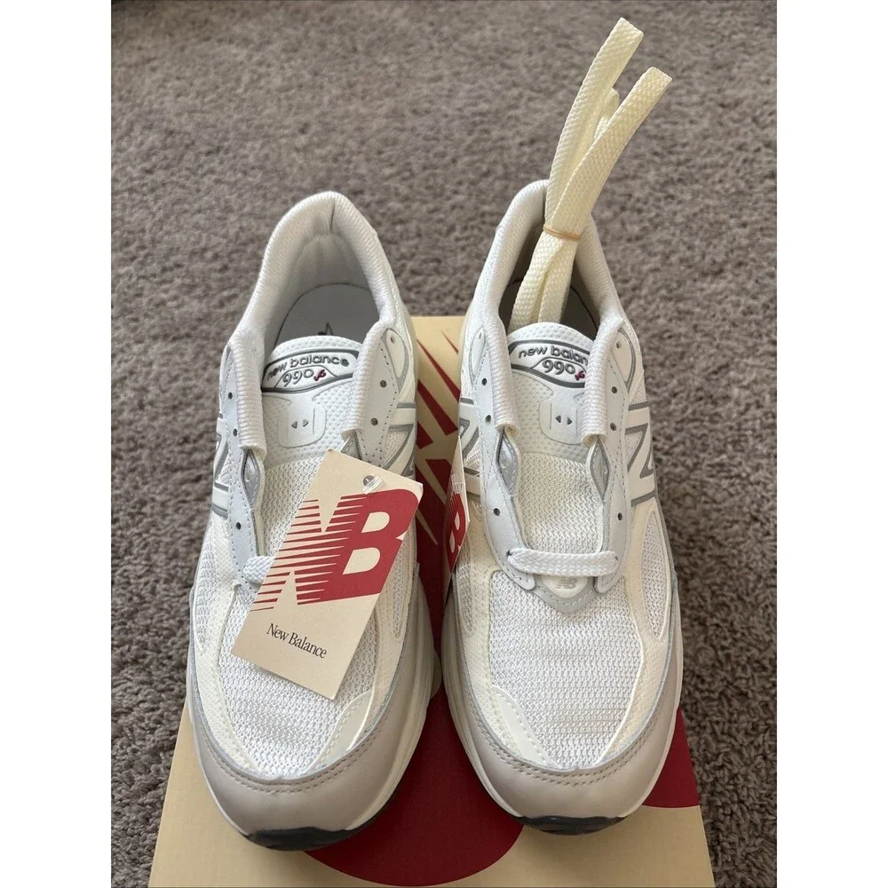 New Balance 990v6 Teddy Santis White Sea Salt Mens Size 10.5 U990GB6 New USA